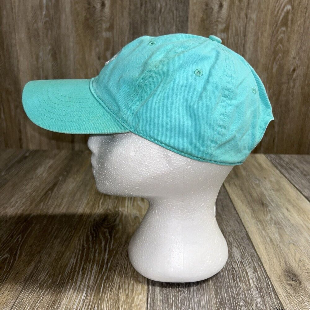 Anchor Coast Beach Lifestyle Hat Blue Turquoise Strapback Baseball Cap OSFM - Picture 7 of 10